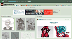 Desktop Screenshot of dranzertheeternal.deviantart.com