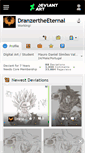 Mobile Screenshot of dranzertheeternal.deviantart.com