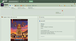 Desktop Screenshot of disqua.deviantart.com