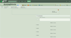 Desktop Screenshot of nevergoingtogrowup.deviantart.com