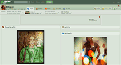 Desktop Screenshot of ellidegg.deviantart.com