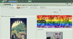 Desktop Screenshot of leahenning.deviantart.com