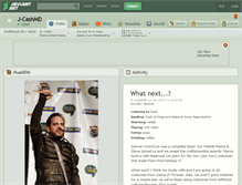 Tablet Screenshot of j-cashmd.deviantart.com