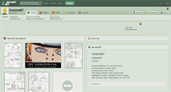 Desktop Screenshot of greenos87.deviantart.com