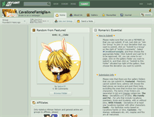 Tablet Screenshot of cavallonefamiglia.deviantart.com