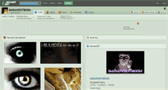 Desktop Screenshot of barawentb00m.deviantart.com