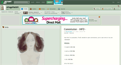 Desktop Screenshot of ahugerabbit.deviantart.com
