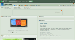 Desktop Screenshot of ghost-typhon.deviantart.com