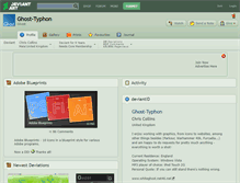 Tablet Screenshot of ghost-typhon.deviantart.com