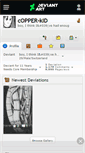 Mobile Screenshot of copper-kid.deviantart.com