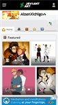 Mobile Screenshot of aizenxichigo.deviantart.com