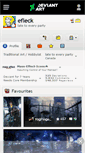 Mobile Screenshot of efleck.deviantart.com