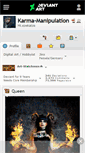 Mobile Screenshot of karma-manipulation.deviantart.com