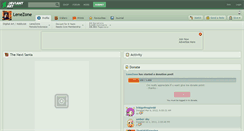 Desktop Screenshot of lenezone.deviantart.com
