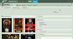 Desktop Screenshot of anima676.deviantart.com