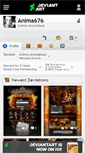 Mobile Screenshot of anima676.deviantart.com