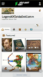 Mobile Screenshot of legendofzeldadotcom.deviantart.com