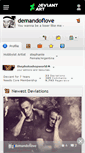 Mobile Screenshot of demandoflove.deviantart.com