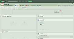 Desktop Screenshot of ccnc-fan.deviantart.com