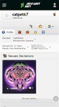 Mobile Screenshot of catpet67.deviantart.com