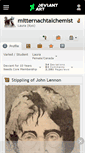 Mobile Screenshot of mitternachtalchemist.deviantart.com