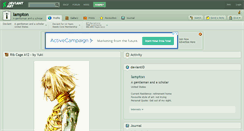 Desktop Screenshot of lampton.deviantart.com
