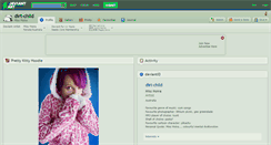 Desktop Screenshot of dirt-child.deviantart.com