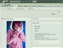 Tablet Screenshot of dirt-child.deviantart.com