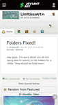 Mobile Screenshot of limitlessart.deviantart.com