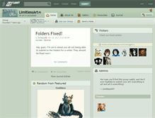 Tablet Screenshot of limitlessart.deviantart.com