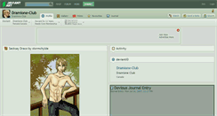 Desktop Screenshot of dramione-club.deviantart.com