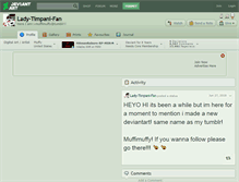 Tablet Screenshot of lady-timpani-fan.deviantart.com