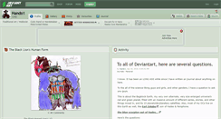 Desktop Screenshot of hando1.deviantart.com