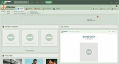 Desktop Screenshot of mkavalus.deviantart.com