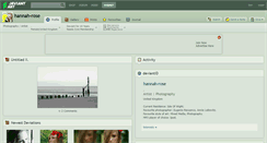 Desktop Screenshot of hannah-rose.deviantart.com