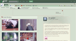 Desktop Screenshot of gerrish.deviantart.com