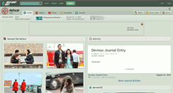 Desktop Screenshot of daliscar.deviantart.com