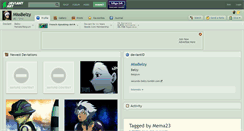 Desktop Screenshot of missbelzy.deviantart.com