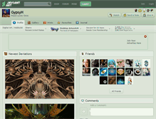 Tablet Screenshot of gypsyh.deviantart.com