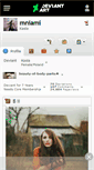 Mobile Screenshot of mniami.deviantart.com