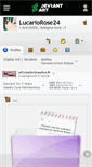 Mobile Screenshot of lucariorose24.deviantart.com