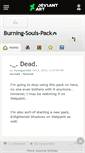 Mobile Screenshot of burning-souls-pack.deviantart.com