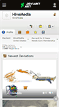 Mobile Screenshot of hivemedia.deviantart.com