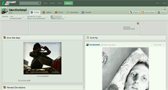 Desktop Screenshot of identitetiskall.deviantart.com