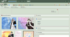 Desktop Screenshot of katdo.deviantart.com