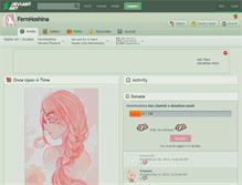 Tablet Screenshot of fernhoshina.deviantart.com