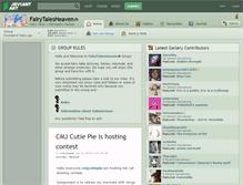 Tablet Screenshot of fairytalesheaven.deviantart.com