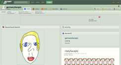 Desktop Screenshot of germanyfaceplz.deviantart.com