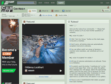 Tablet Screenshot of cos-moz.deviantart.com