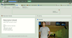 Desktop Screenshot of omnicontemplation.deviantart.com